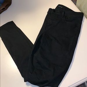 J Brand Mid Rise Skinny Black Jeans size 30